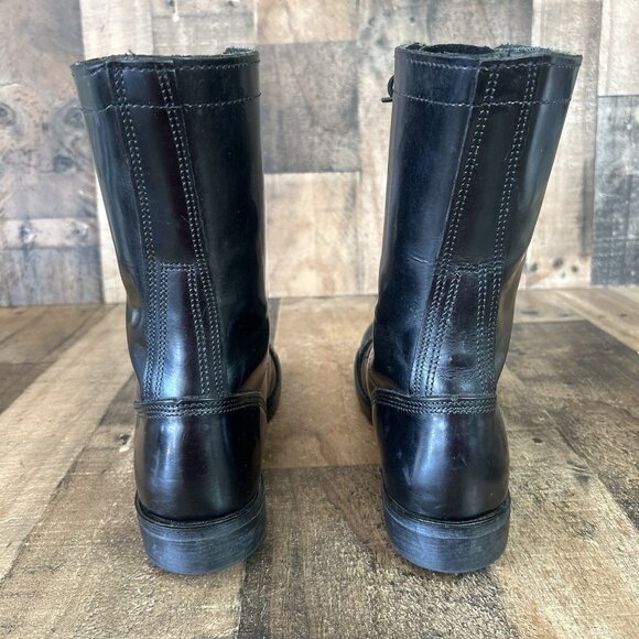 Corcoran 1500 Black Lace Up Jump Boots Mens 8.5 E - Picture 8 of 12